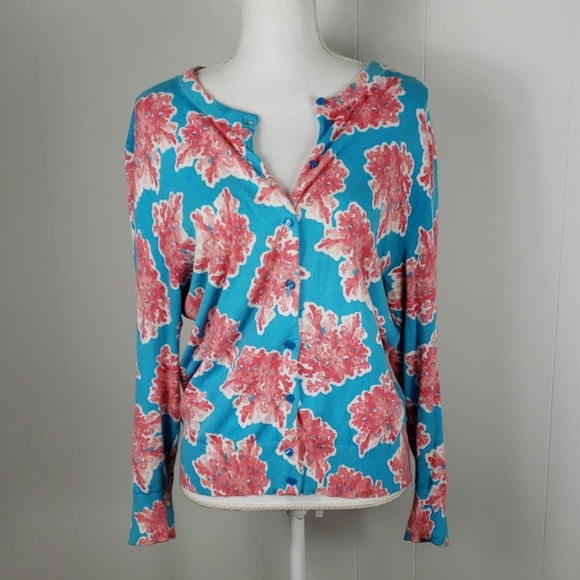 crown & ivy Sweaters - Crown & Ivy : Coral Cardigan